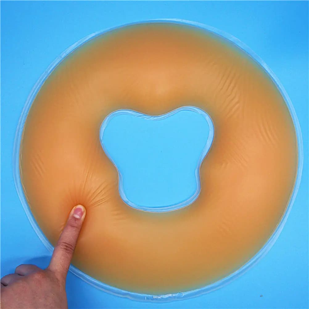 Cuscino in Silicone per Lettino da Massaggio, Salone di Bellezza e Spa, Design Ergonomico Anti-Rughe con Scanalature High-Tech, Comodo