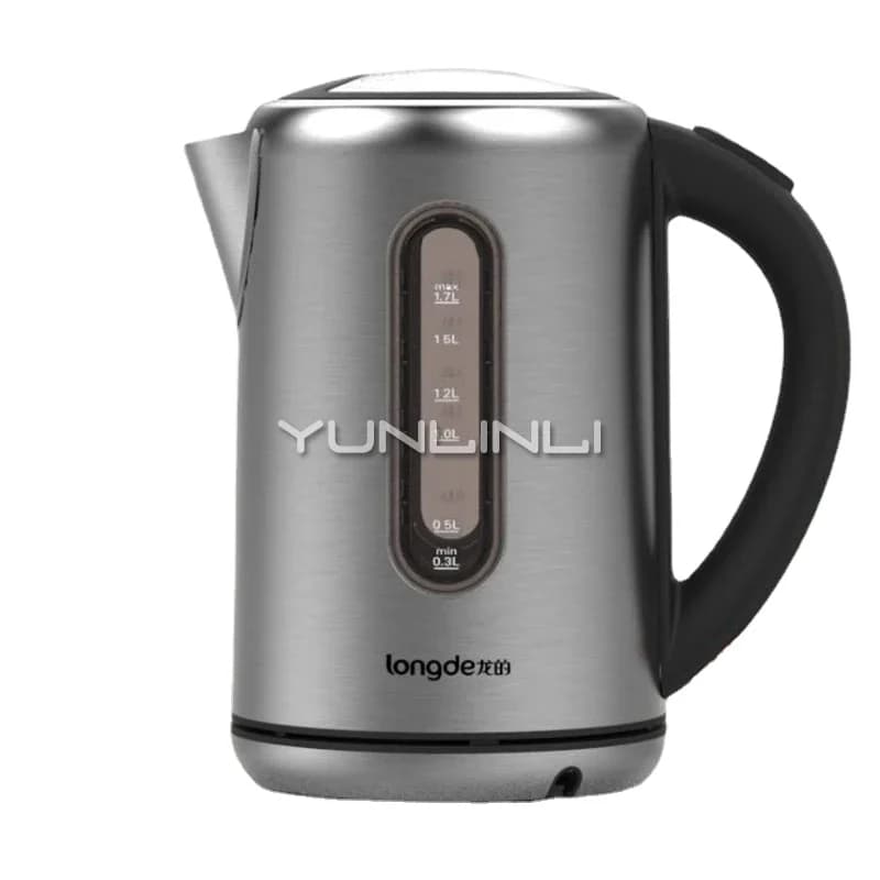 Nuovo Bollitore Elettrico da 1,7L in Acciaio Inossidabile, Bollitore Elettrico Domestico LD-K3003A-1