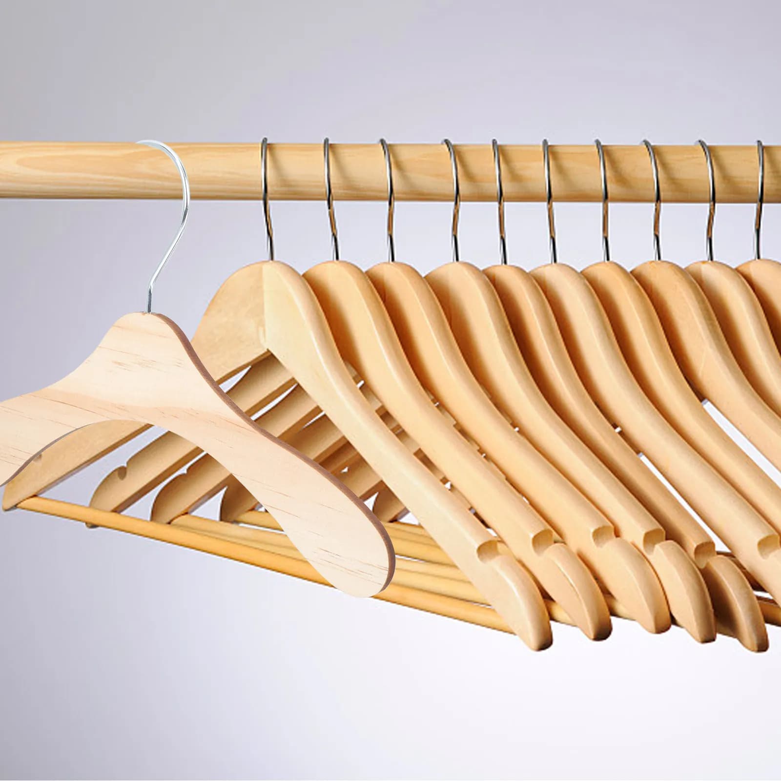 10 appendiabiti in legno per animali domestici, mini appendiabiti per cani, design semplice, affidabili, robusti e leggeri per riporre costumi per cuccioli