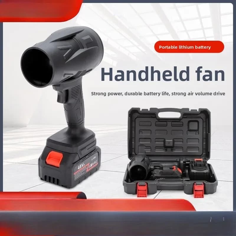 Premium Industrial Lithium Battery New Violent Dust Removal Blower Blowing Leaves Blowing Water High Power Hair Dryer