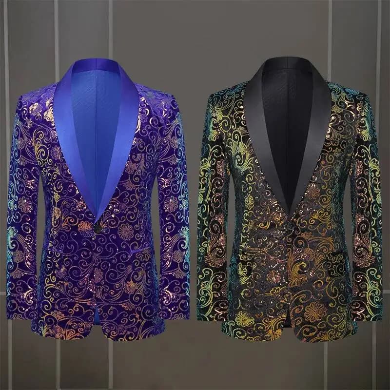 Male Performance Costumes, Suits, Jackets, Hosts, Art Exam Dresses, Singer Costumes, Stage Performances, Nightclubs, Bars