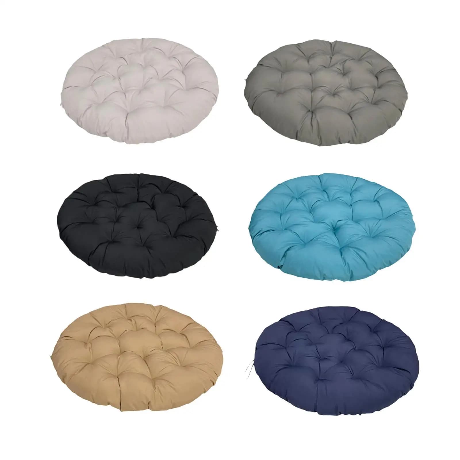 Padded Seat Cushion Egg Chair Cushion Versatile Comfortable Garden Chair Mat for Meditation Bedroom Porch Garden Only Cushion