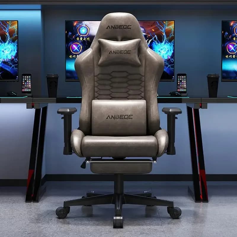 Sedia da ufficio regolabile nordica Comoda e moderna traspirabilità Poggiapiedi Sedia da gioco Durevole girevole Silla Gamer Furniture