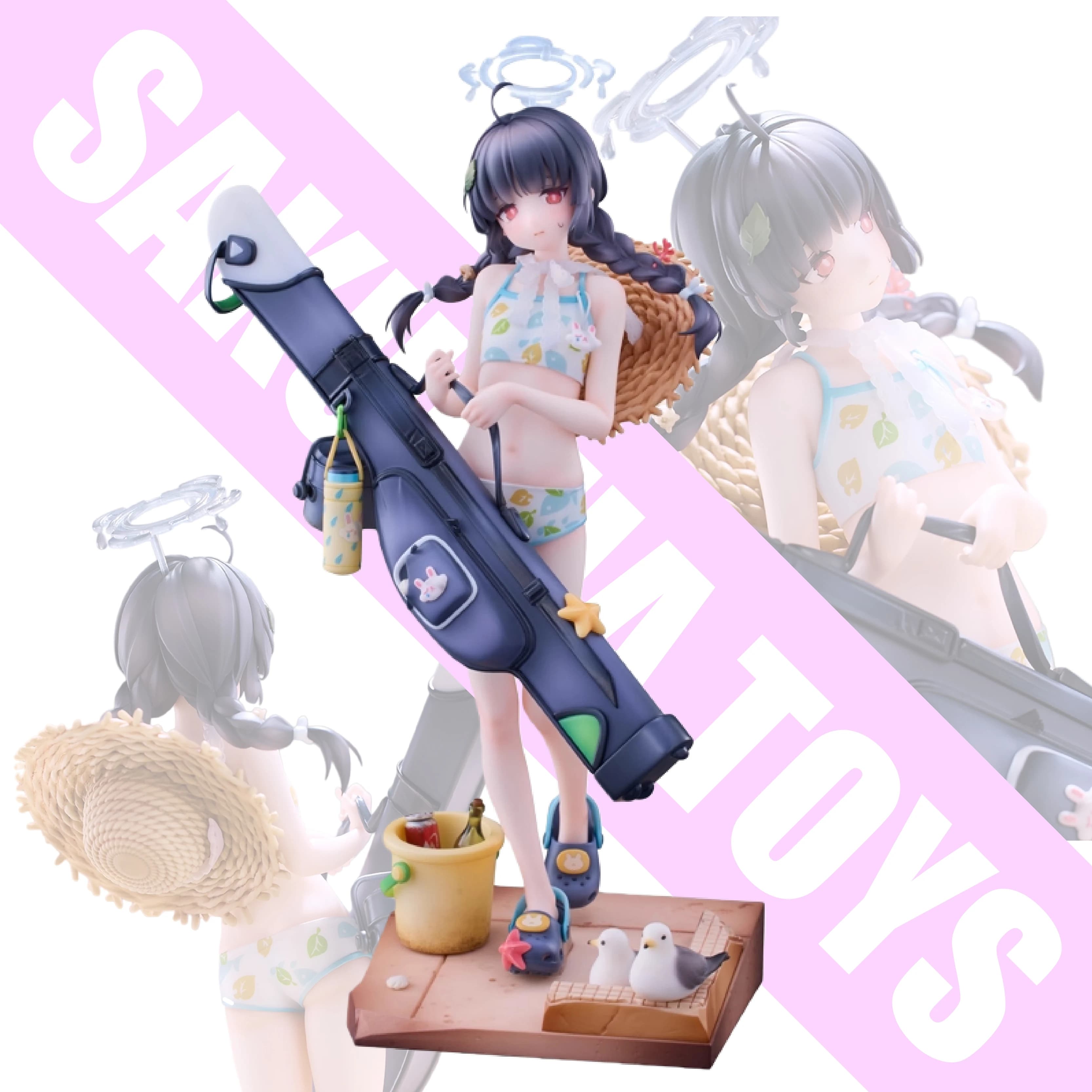Disponibile Solarain Seishigure Azur Azur File Kasumezawa Miyu Costume da bagno Figura Gioco Periferico Action Figure Collezione Regalo