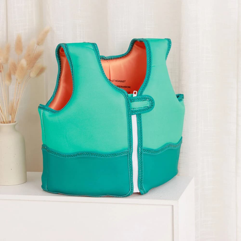 Giubbotto Galleggiante per Bambini, Gilet Salvagente per il Bagno, Design Tridimensionale Carino, Attrezzatura da Nuoto per Bambine e Bambini