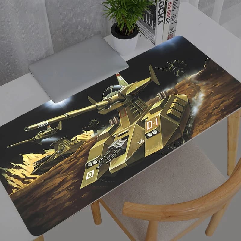 Tappetino per mouse grande Mobile Suit Gundam, nuovo tappetino in gomma per PC, accessori da gioco, tappetino da scrivania con bordo bloccato, tappeto per gamer