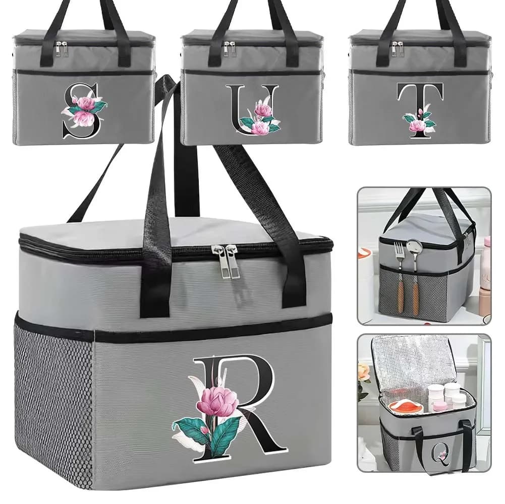 Lunch Bag Insulation Cooler for Women Kid Lunch Box Picnic Travel Portable Food Storage Breakfast Thermal Food Bag