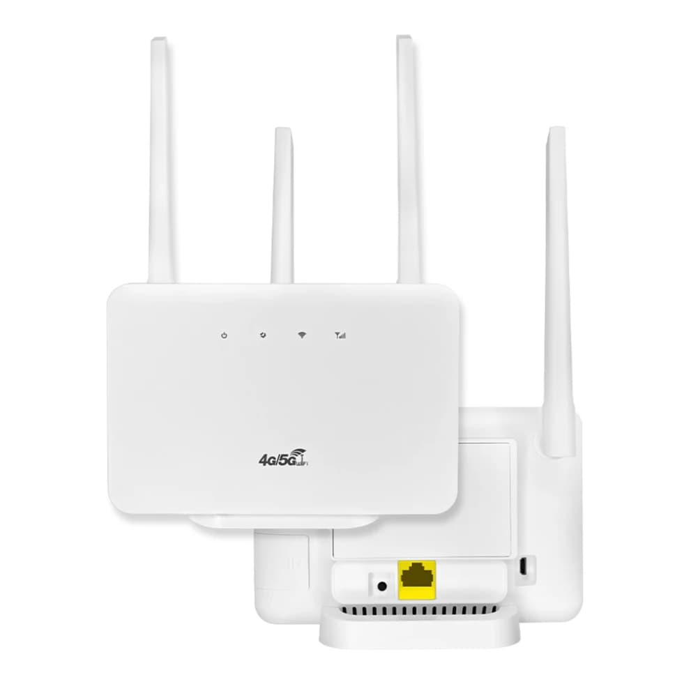Router WiFi Router 4G da 300 Mbps Modem wireless Antenna esterna con slot per scheda SIM Spina UE Connessione Internet