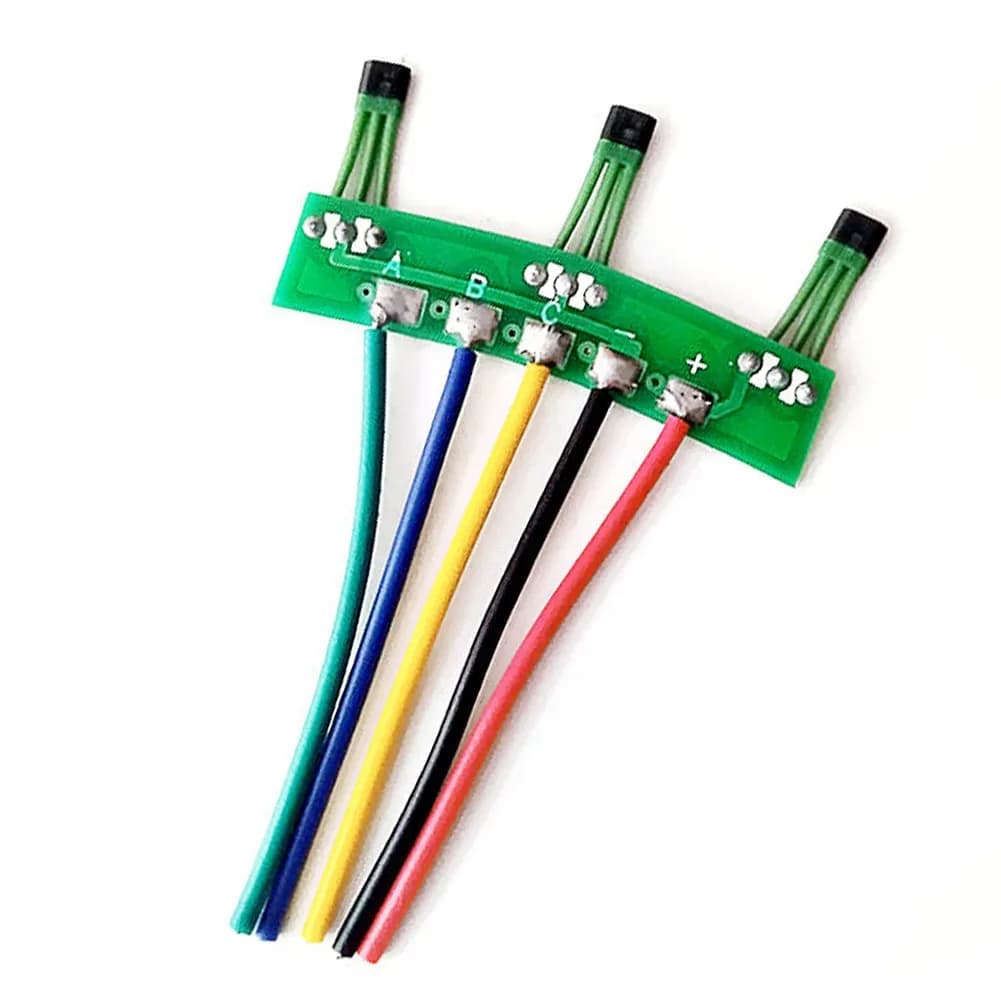 Circuito di saldatura motore brushless sensore Hall motore bici elettrica con cavo da 4,5 cm per parti Hall motore a due ruote 3144/3413