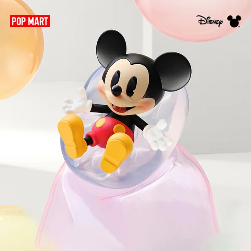 POPMART Disney Mickey Boundless Creativity Series Blind Box Guess Bag Mystery Box Toys Doll Anime Figure Desktop Ornaments Gift