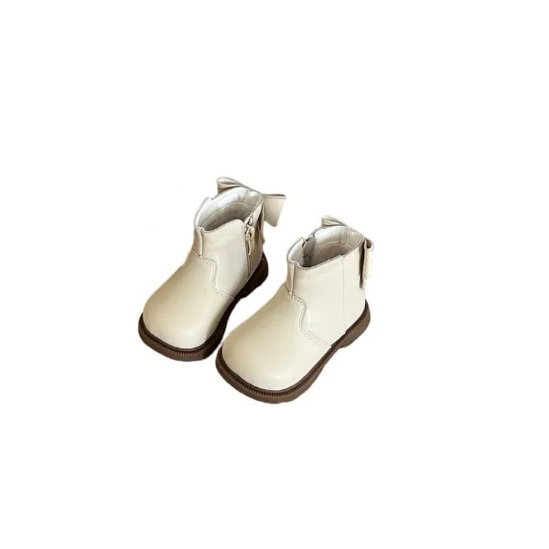Scarpe da bambino in cotone con suola morbida a testa larga, scarpe da passeggio antiscivolo in peluche per ragazze invernali, stivali da neve caldi, scarpe casual con suola morbida
