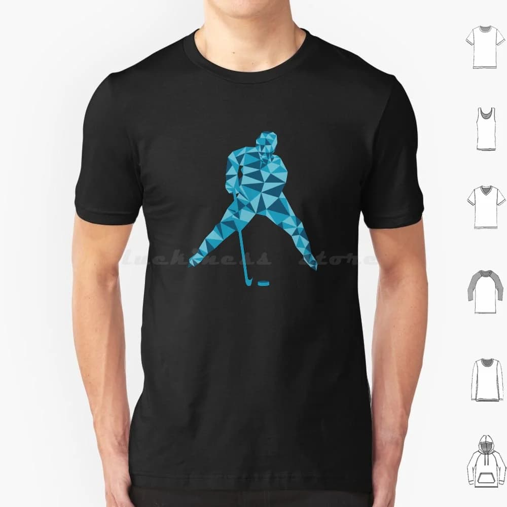 Ice Hockey Skater Skier Ski Geometric Holiday Gift T Shirt Men Women Kids 6xl Ski Ice Skating Ice Hockey Skiing Skier Ice Rink