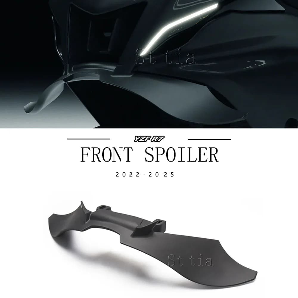 Alette Aerodinamiche Anteriori per Moto Yamaha YZF R7 YZFR7, Kit Spoiler Anteriore, Protezione Inferiore, Accessori