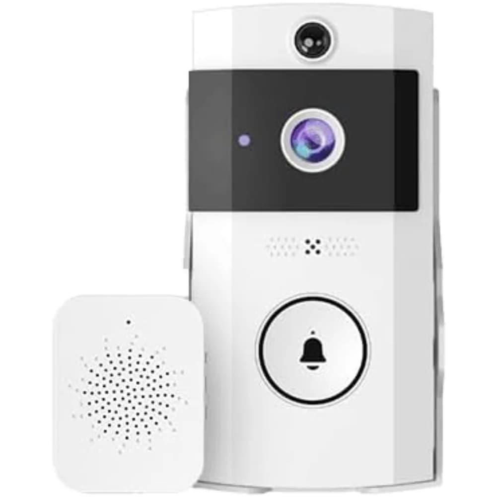 Wireless Video Doorbell Camera with HD Video Two Way Audio and App Control for Real Time Visitor Communication