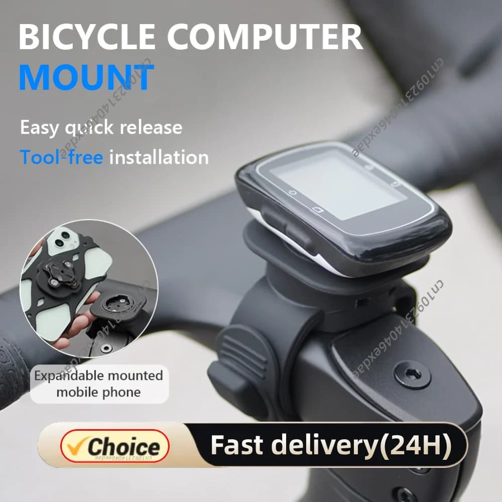 Multipurpose Silicone Bike Computer Mount for Garmin Varia Radar Tail Light Handlebar Extension Bracket GUB 630 Accessories