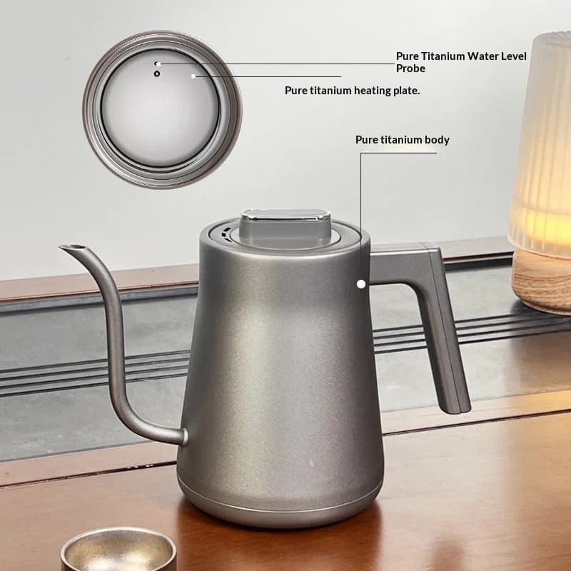 Dedicated Electric Kettle Coffee Pot Milk Brewing Constant Temperature Insulated Pour-Over Fine Spout Teapot Warranty