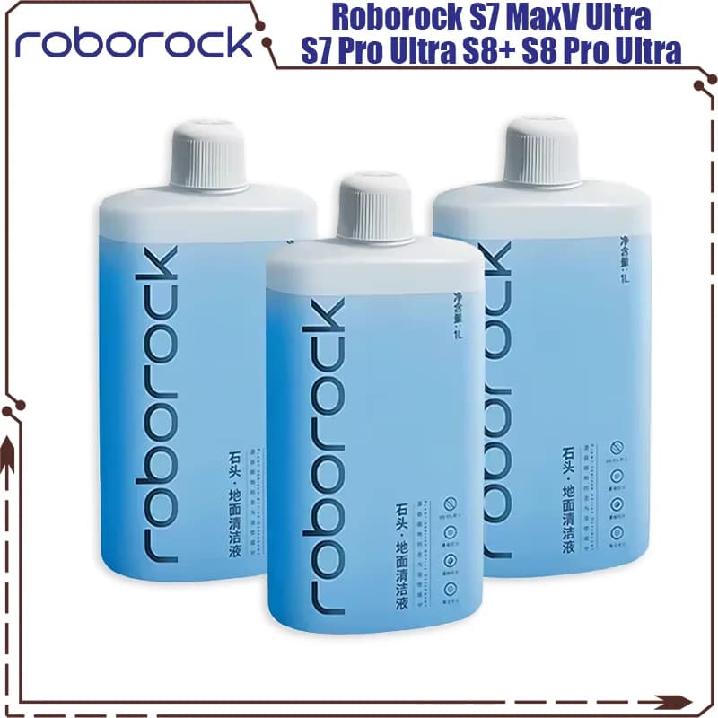 Original solution for cleaning 1L Roborock S7 MaxV Ultra S7 Pro Ultra S7 S8 S8 PLUS S8 + S8 Pro Ultra Vacuum Cleaner Parts