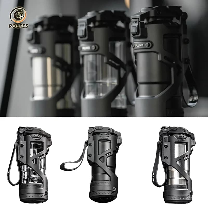 ROLFES Thermal Bottle Stainless Steel Portable With Pressure Opening for Land Rover Defender, Auto Accessories