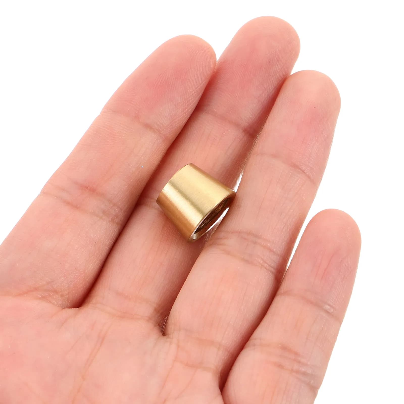 8 Pezzi Piedini per Mobili in Ottone Massiccio a Cono, per Taglieri, Vassoi Espositivi, Scatole in Legno, Ricambi Hardware