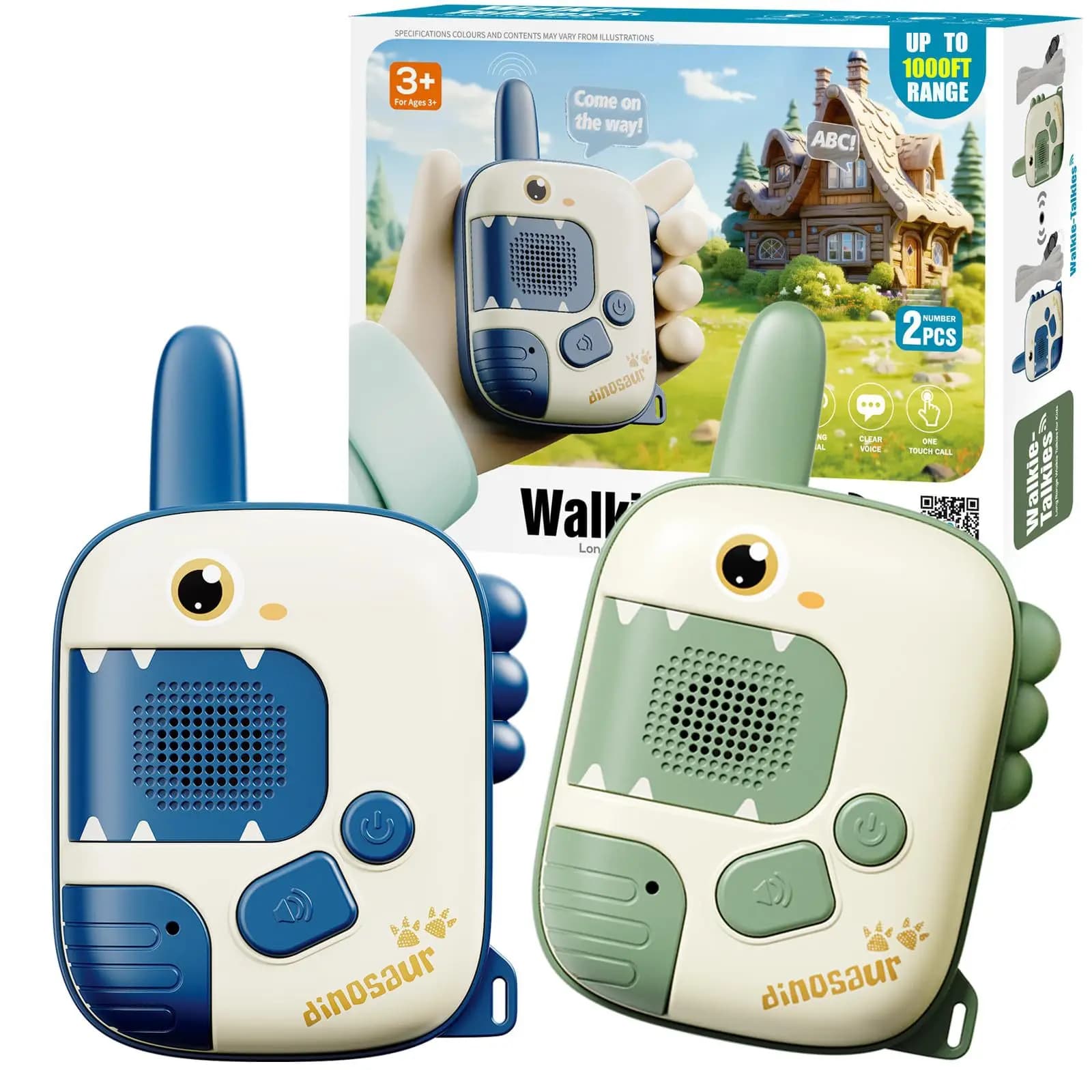 Giocattoli walkie talkie unicorno rosa con cordinoA per giochi da campeggio all'aperto e compleanno, giocattoli natalizi, regali per ragazzi e ragazze