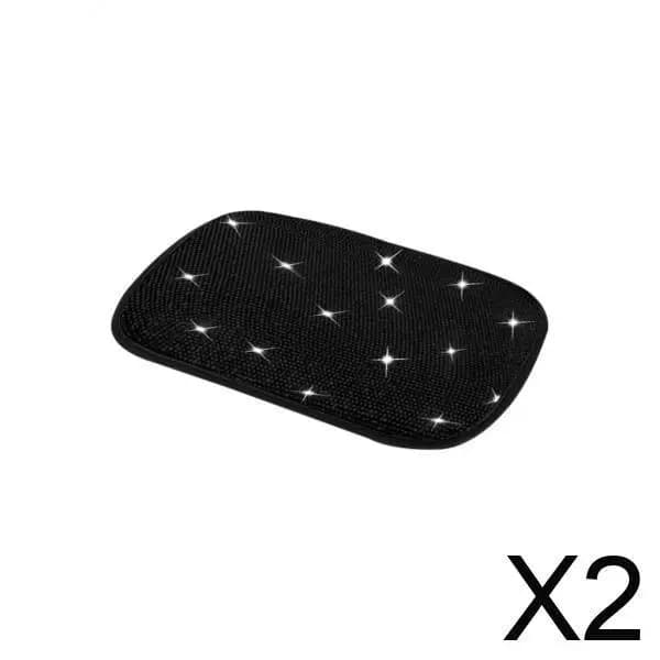 Central Bearing for Auto Arm in Luxury Crystal, Central Console Cover, Seat Bearing, Car Interior Accessories