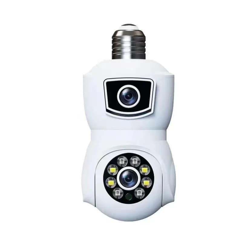 4MP UHD iCam365/V380pro APP E27 Telecamera dome IP PTZ wireless a colori AI Umanoide Sicurezza domestica CCTV WIFI Baby Monitor
