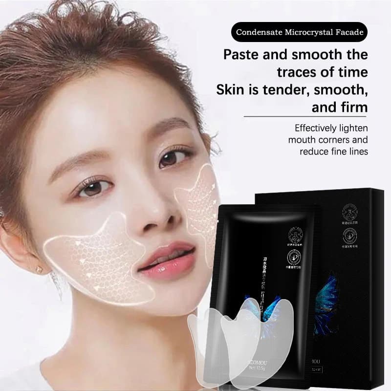 5 pieces anti-wrinkles aging face adhesive mask for eyes front neck patch anti-wrinkles