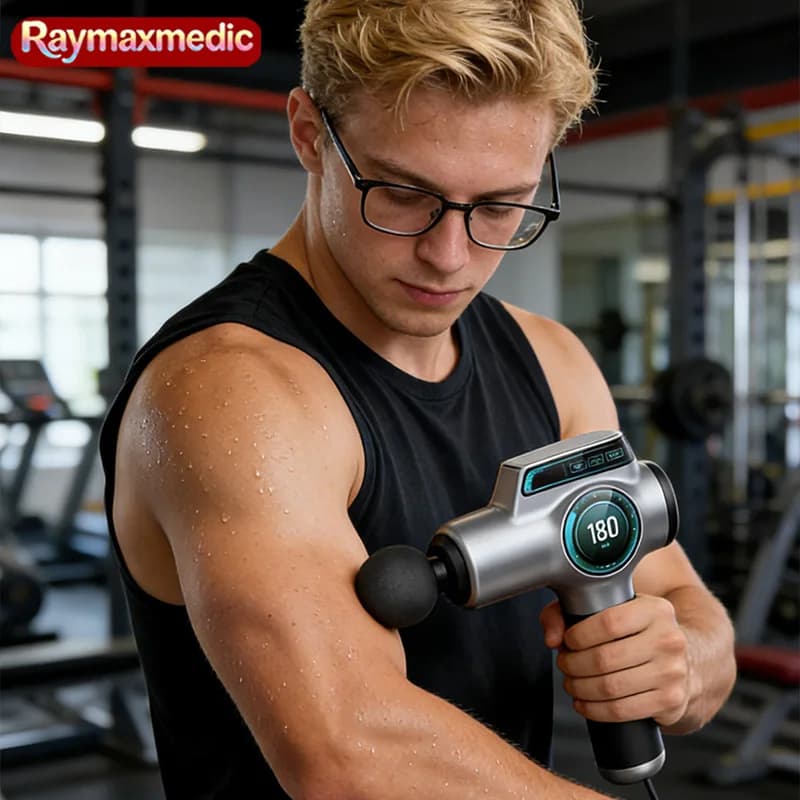 Raymax 99 Speed Professional Massage Gun for Muscles, Collo and Back Massage, Massage Tool, Dropshipping Fitness