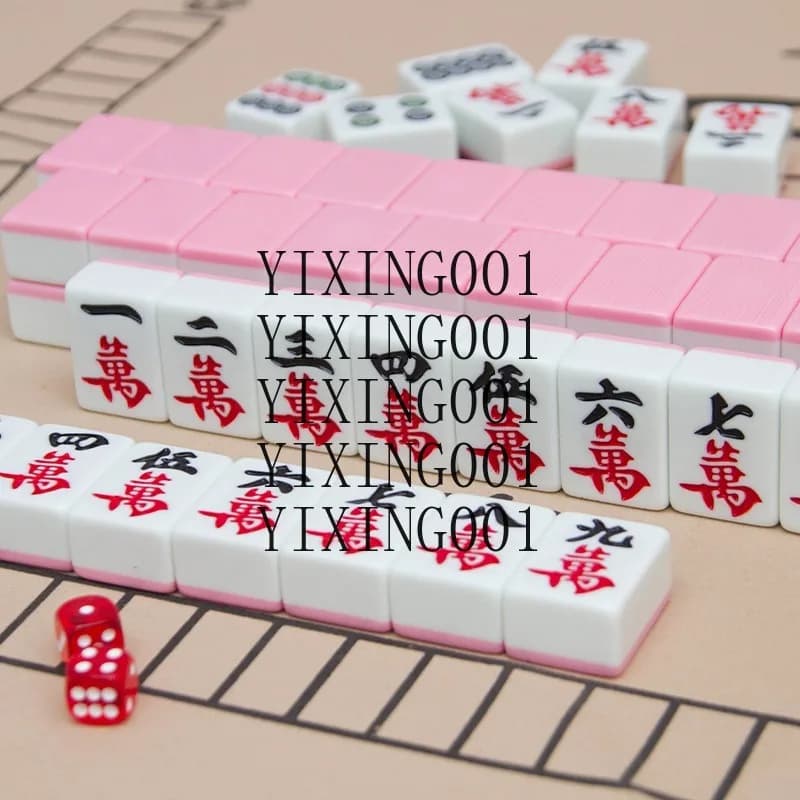 Set Mahjong Premium con Tessere Grandi e Medie, Drago Rosso e Valigetta in Alluminio