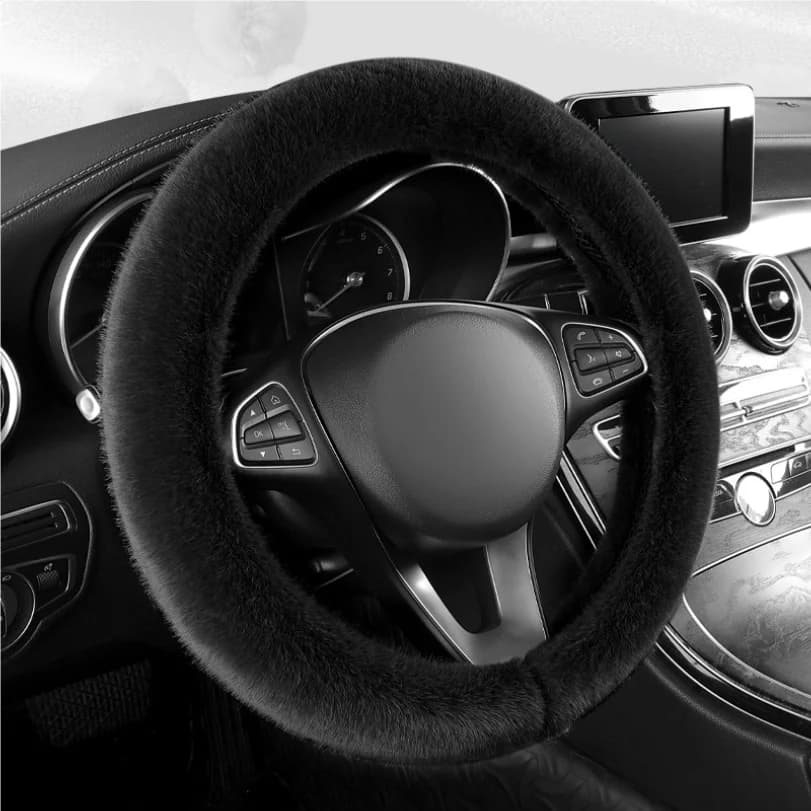 Coprivolante per auto di nuovo stile Coprivolante in pelliccia di visone Stili multipli tra cui scegliere