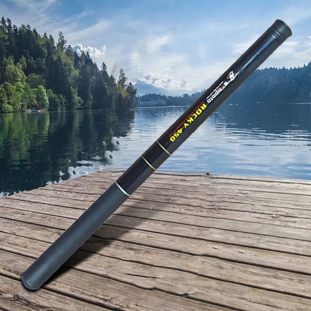 Canna da pesca telescopica telescopica Canna da pesca portatile ultraleggera in fibra di carbonio in fibra di vetro per carpa d'acqua dolce