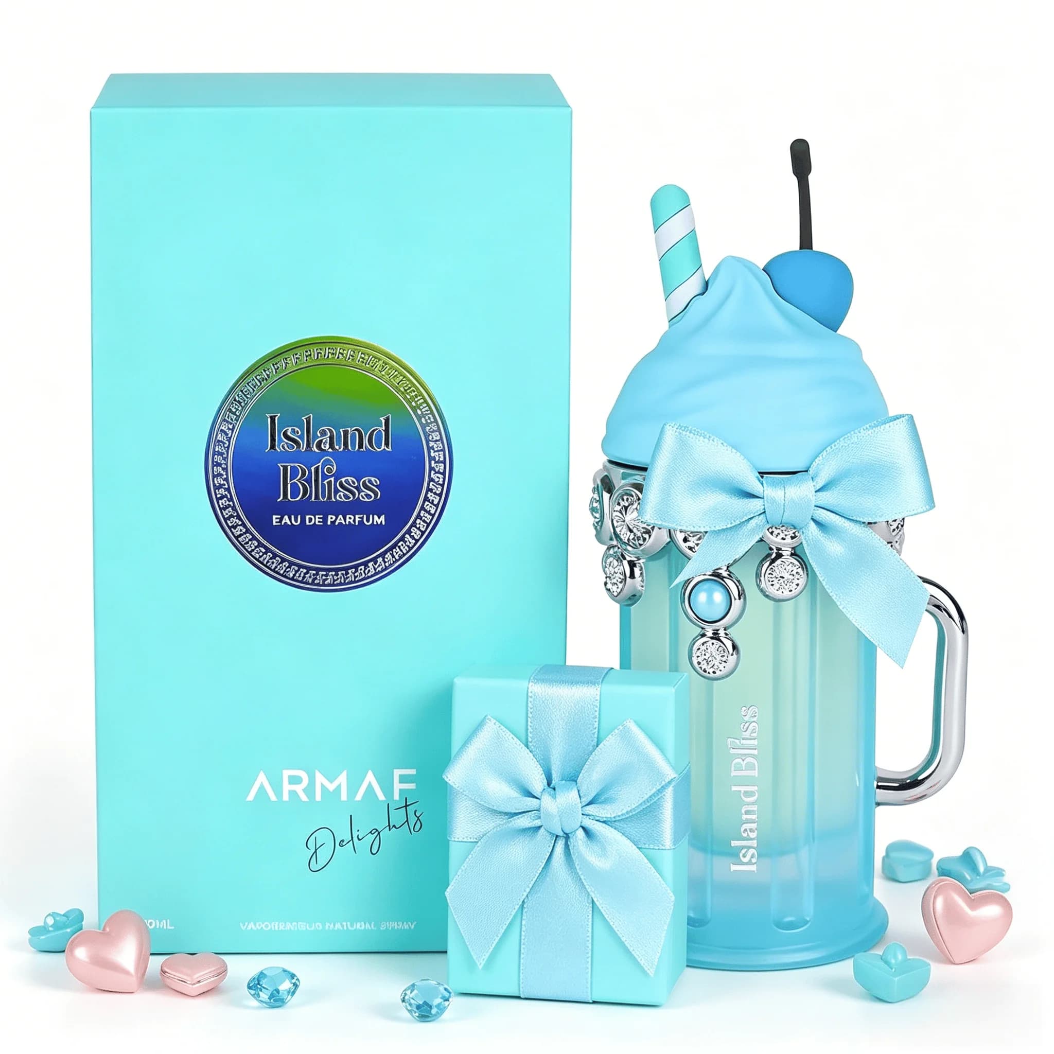 Armaf - Island Bliss Eau de Parfum da Donna, Profumo di Design, Regalo per Donne, Spray per il Corpo a Lunga Durata