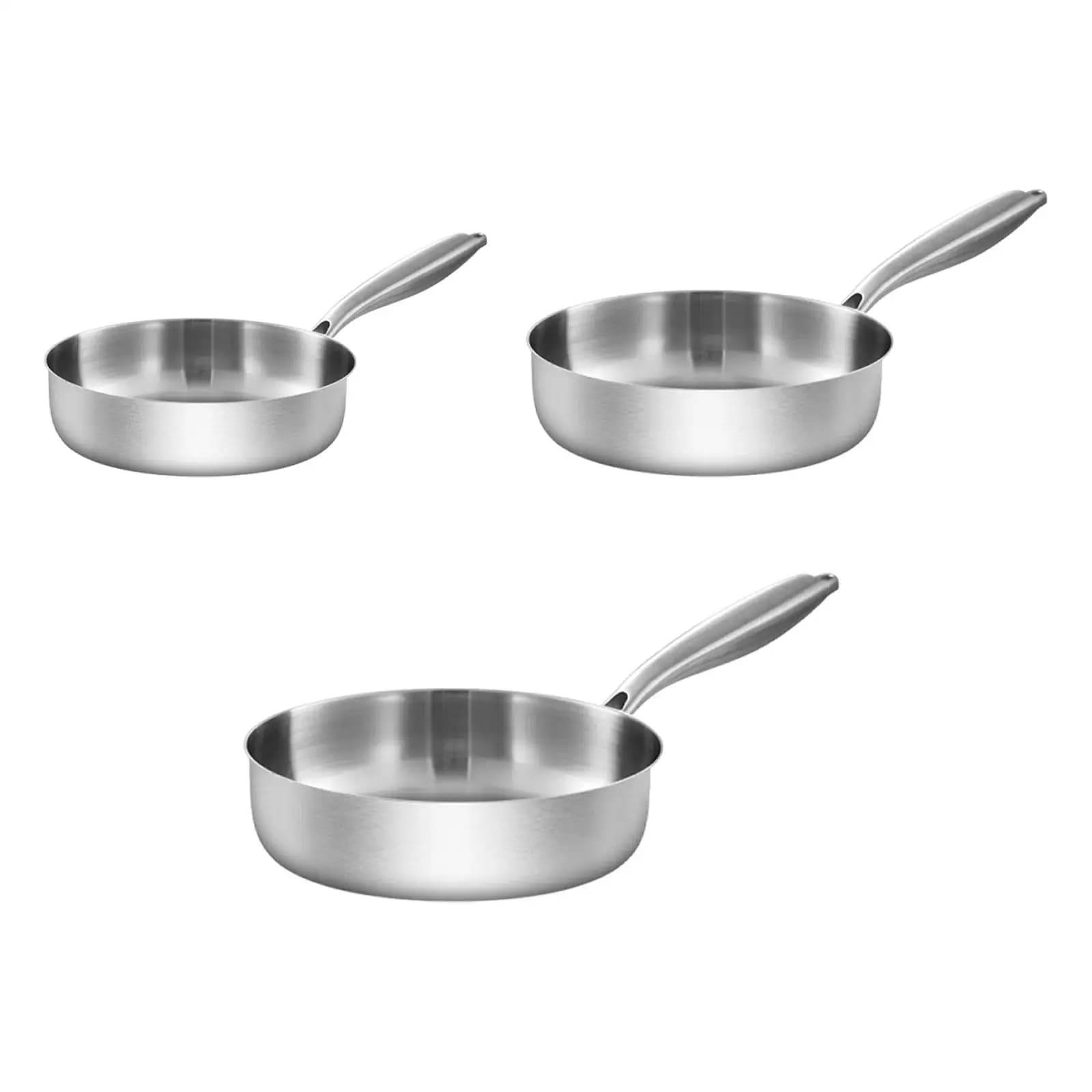 Gadget per padella Regali con manico ergonomico versatile, padella per frittata Pentole per interni, cucina per ristorante domestico all'aperto