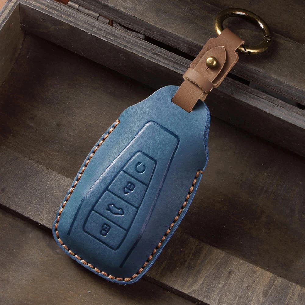 Chiave dell'automobile Fob Custodia Shell Holder Set Per Geely Coolray X6 Emgrand Global Hawk GX7 Accessori Remoto Auto-Styling Portachiavi