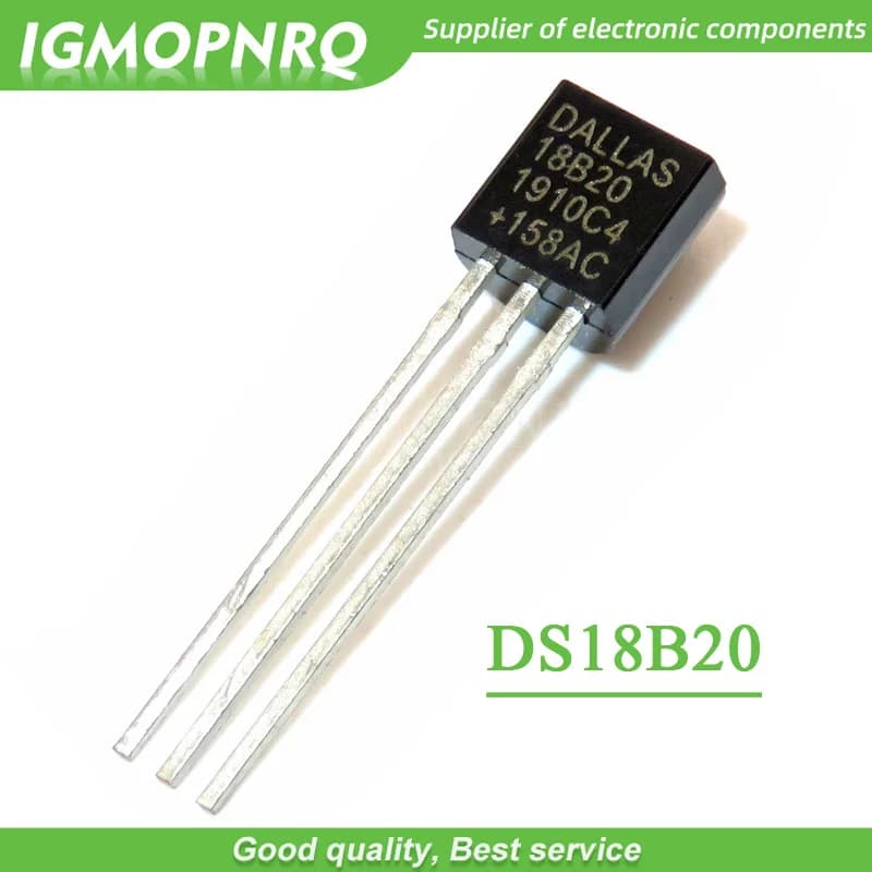 100 pz DALLAS DS18B20 18 b20 18 s20 TO-92 IC CHIP termometro sensore di temperatura
