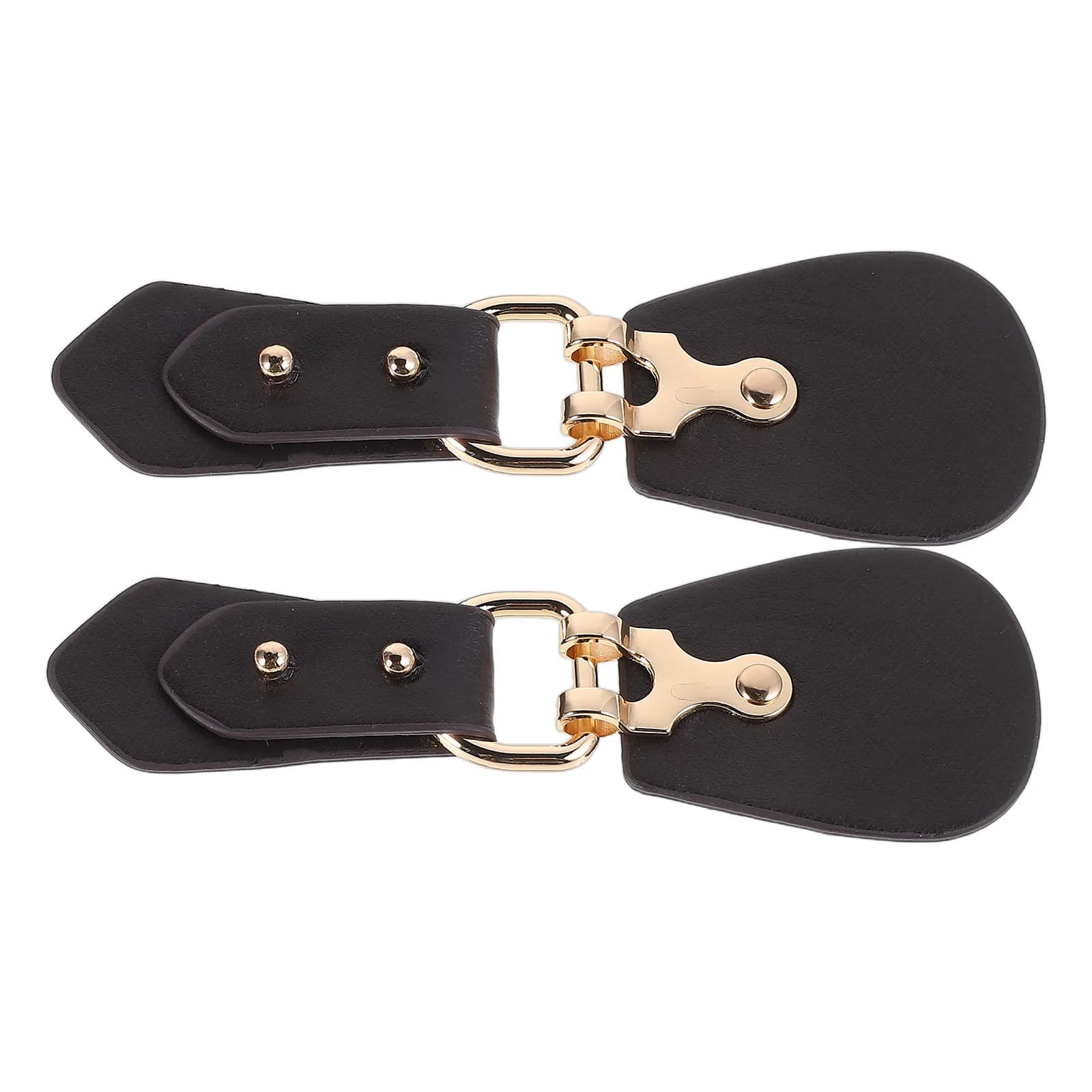 2 Pezzi Bottoni per Cappotti da Donna, Fibbie a Scatto in Lega PU alla Moda, Chiusure per Vestiti, Maglioni, Giacche, Fermasciarpe, Accessori per Cucito