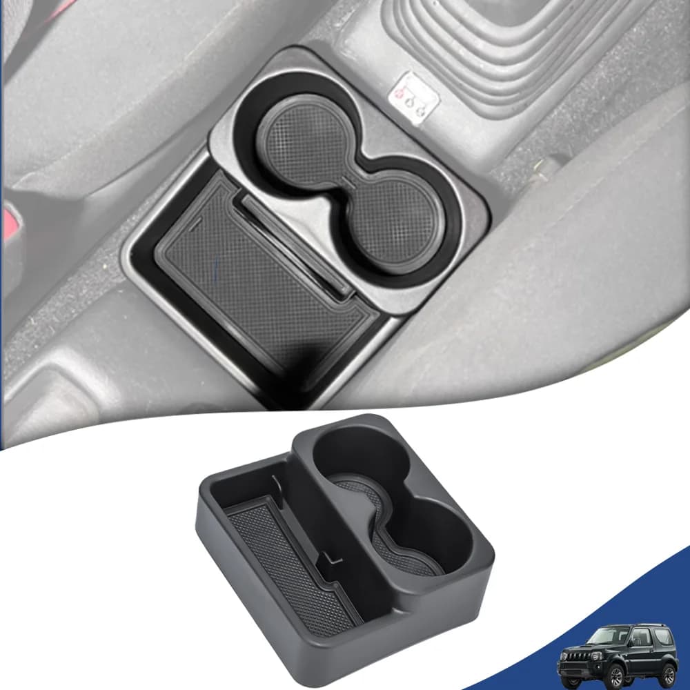 Auto Console Centrale Del Cambio Scatola di Immagazzinaggio Portabicchieri Organizer Vassoio MT Modello per Suzuki Jimny JB23 JB33 JB43 1998-2018 Accessorio