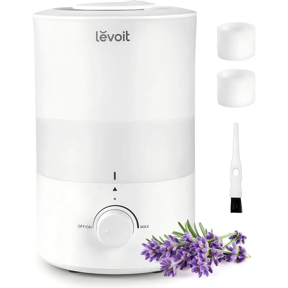 3L Silent Ultrasonic Humidifier For Bedroom With Up Fill, Essential Oil Diffuser, 360 ° Ugello for Home and Nursery