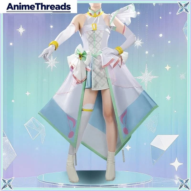 Costume Cosplay di THREAD Guang Zhi Mei Shao Nv Cure Zukyun, Uniforme per Giochi Anime, Feste, Halloween, Abbigliamento per Giochi di Ruolo