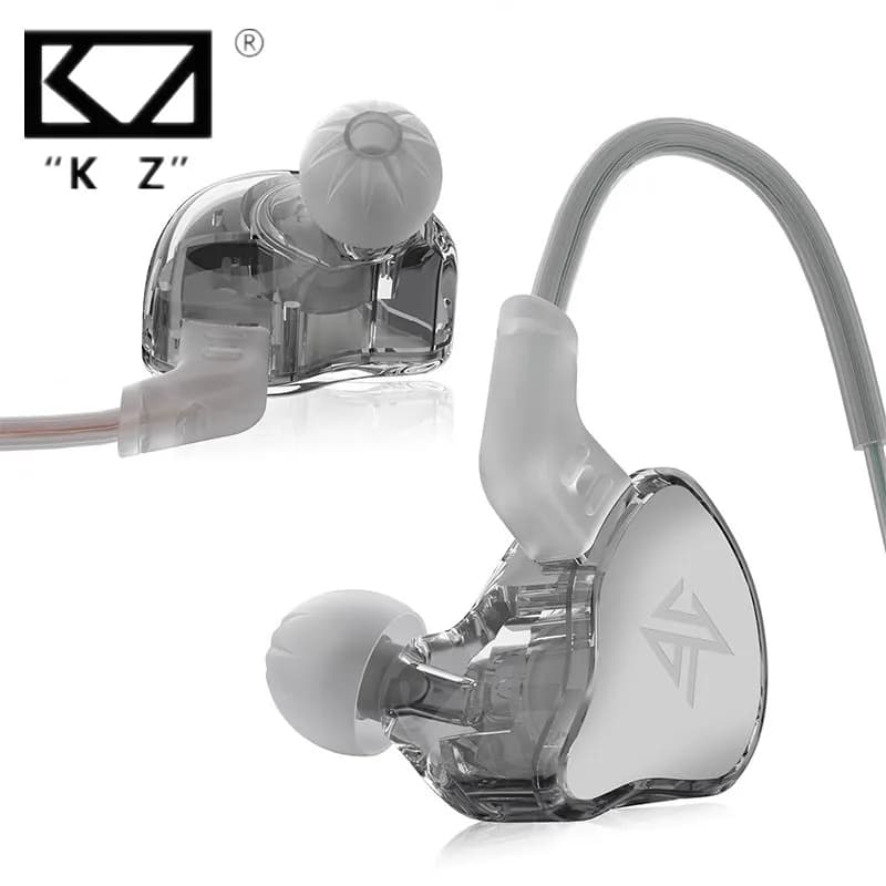 KZ EDCX Auricolare cablato in-ear Monitor Cuffie musicali HiFi Sport Riduzione del rumore Gioco Bass DJ Auricolari esterni Cuffie dinamiche