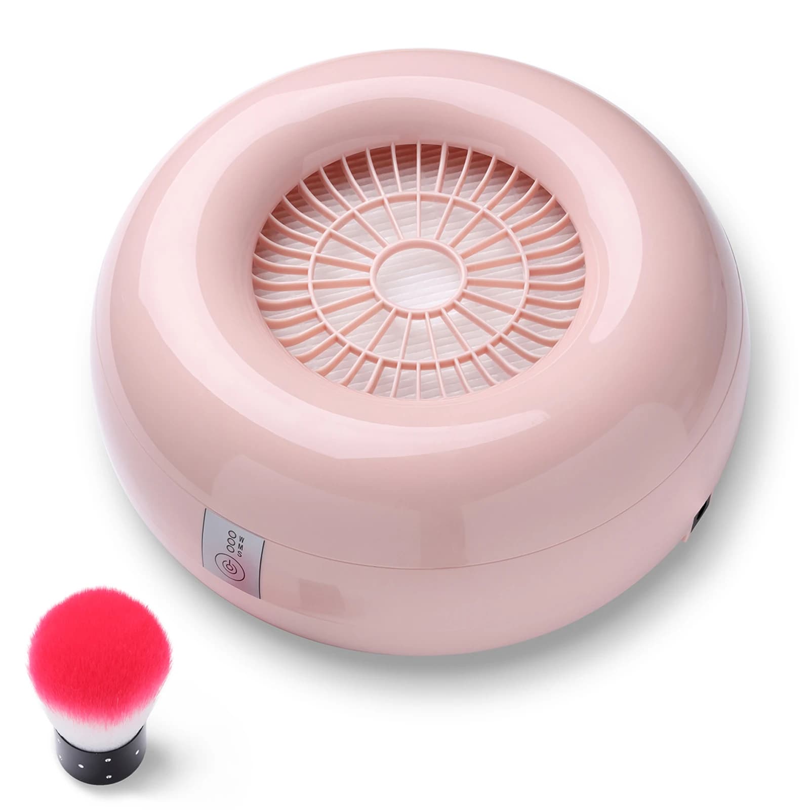Collettore di polveri per unghie Nail Tech Potente aspirazione Aspirapolvere per unghie Ventilatore Collettore di polveri Estrattore elettrico professionale 2 filtri