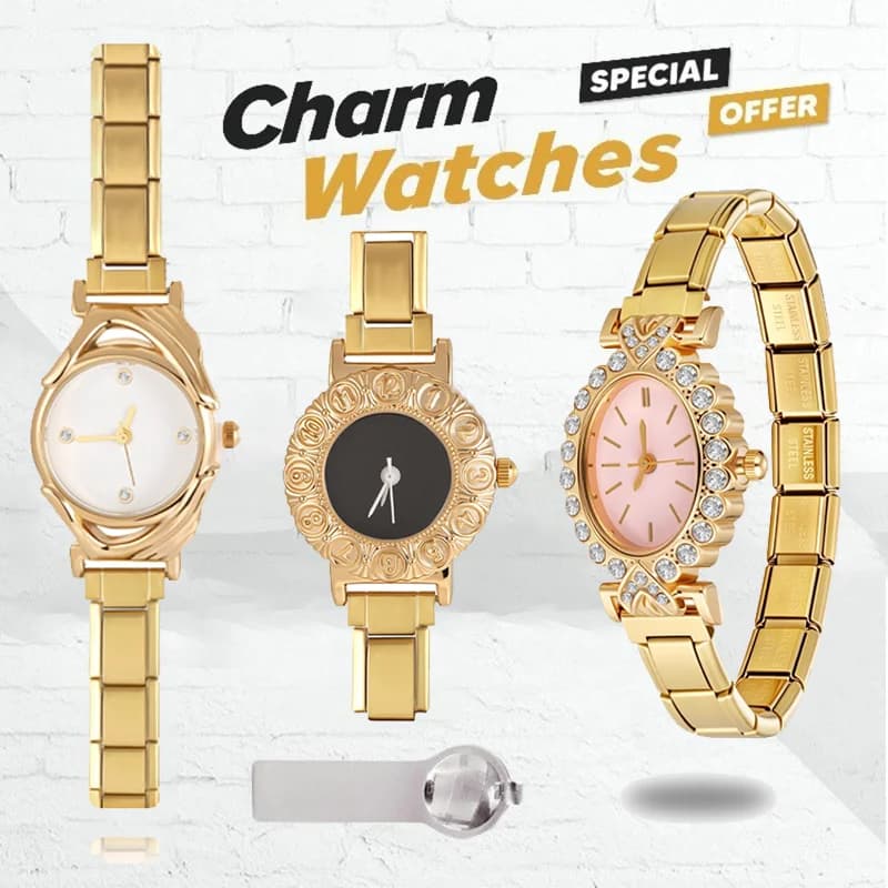 Wholesale Trendy 9MM Stainless Steel Bracelet for Women Men Vintage Golden Watch Bracelet DIY Making Italian Charm Link Bracelet