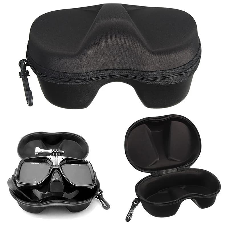 Goggle Storage Box Diving swimming underwater mask glasses storage box protective cover diving accessories ski glasses