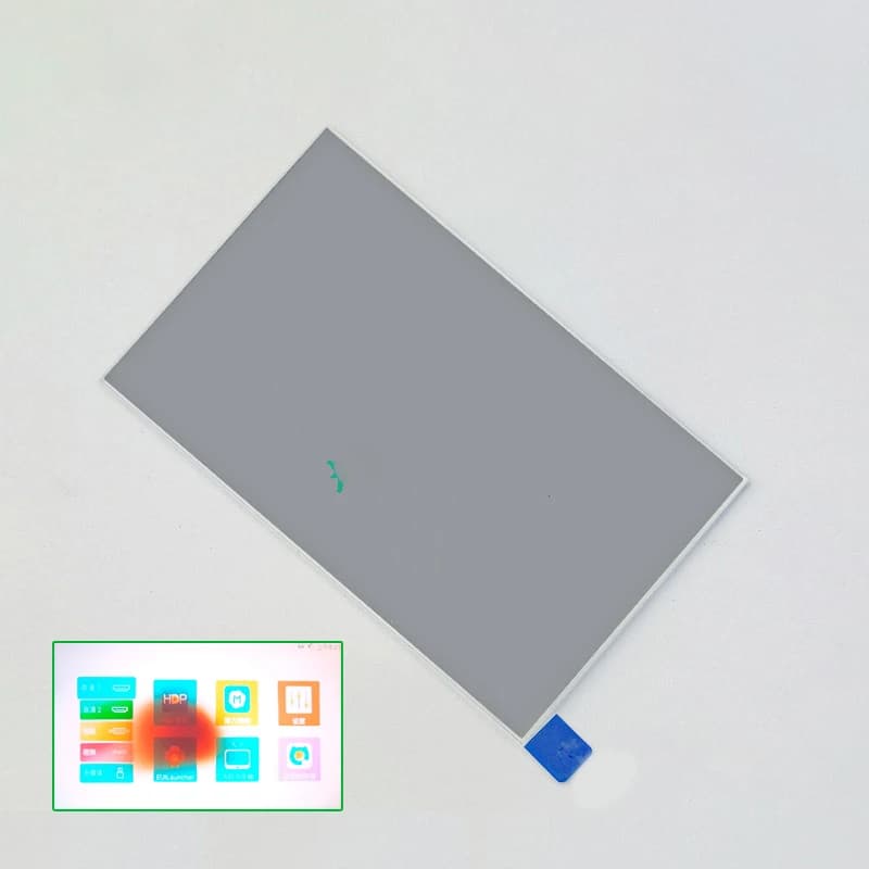 1 pz vetro polarizzatore termoisolante per 4 pollici Lcd Mini proiettore Led riparazione per UC40 UC46 Rigal