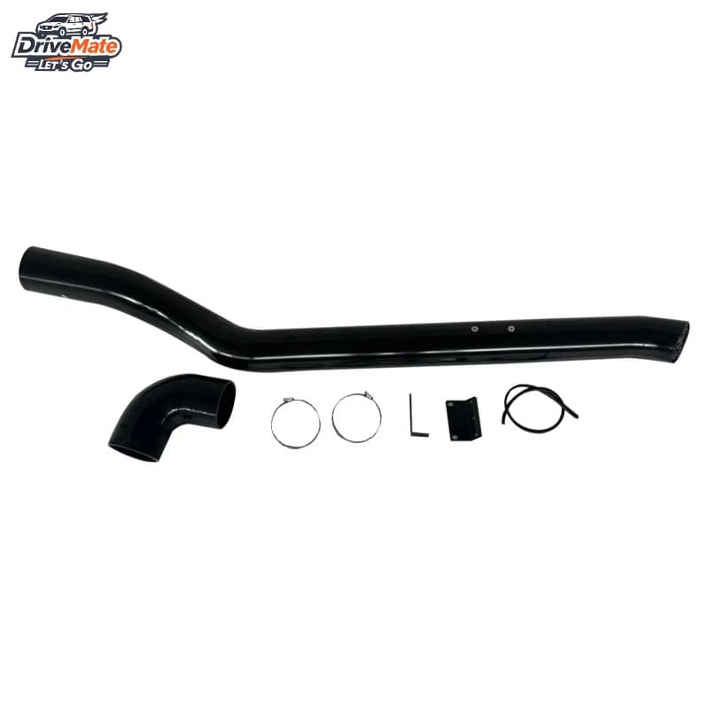 Snorkel per auto fuoristrada in acciaio nero con dispositivo di raffreddamento e detergente per Toyota Land Curiser LC150 Snorkel per camion in acciaio inossidabile 4wd Accessori