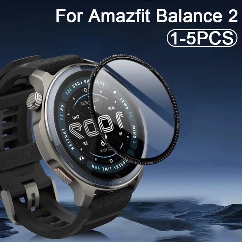 Completely curved soft protective film for Amazfit Balance 2 Smart Watch Protective transparent screen Amazfit Balance 2