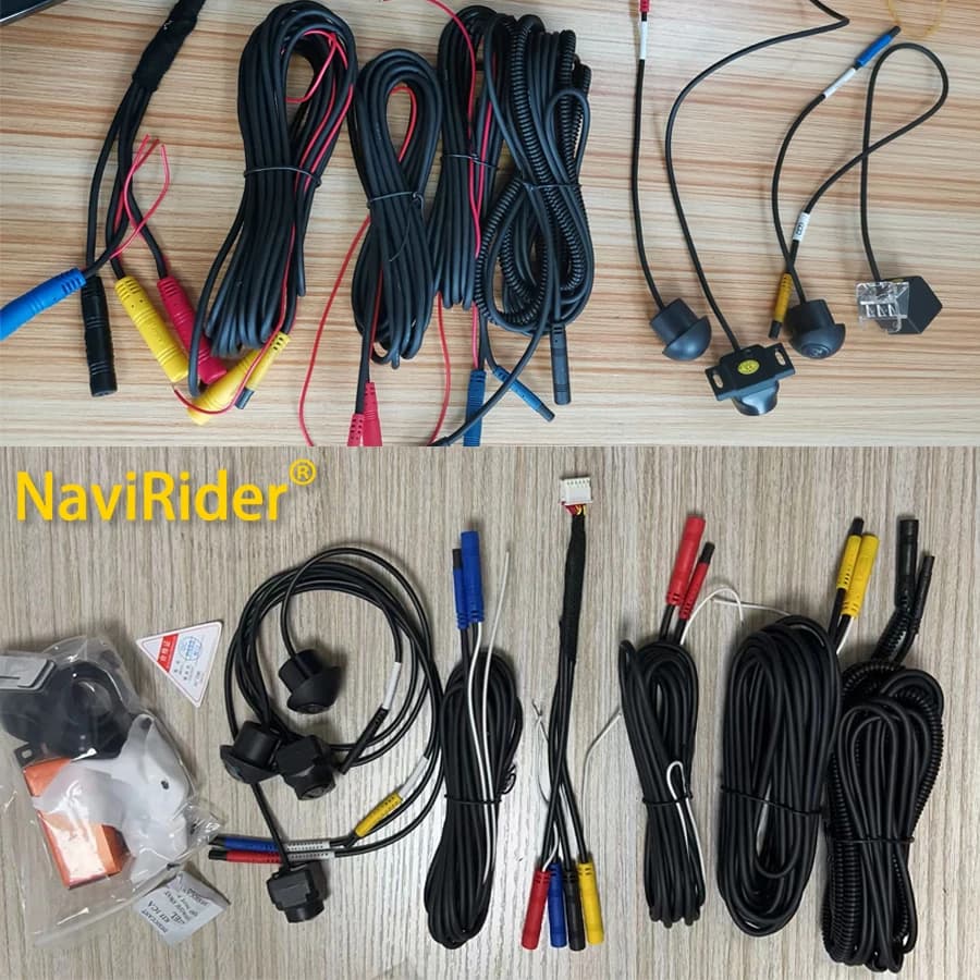 Car 360 Room 1080p 3D WDR Surround View system 4 channels DVR Recorder accessories for built-in360 auto android surveillance systems