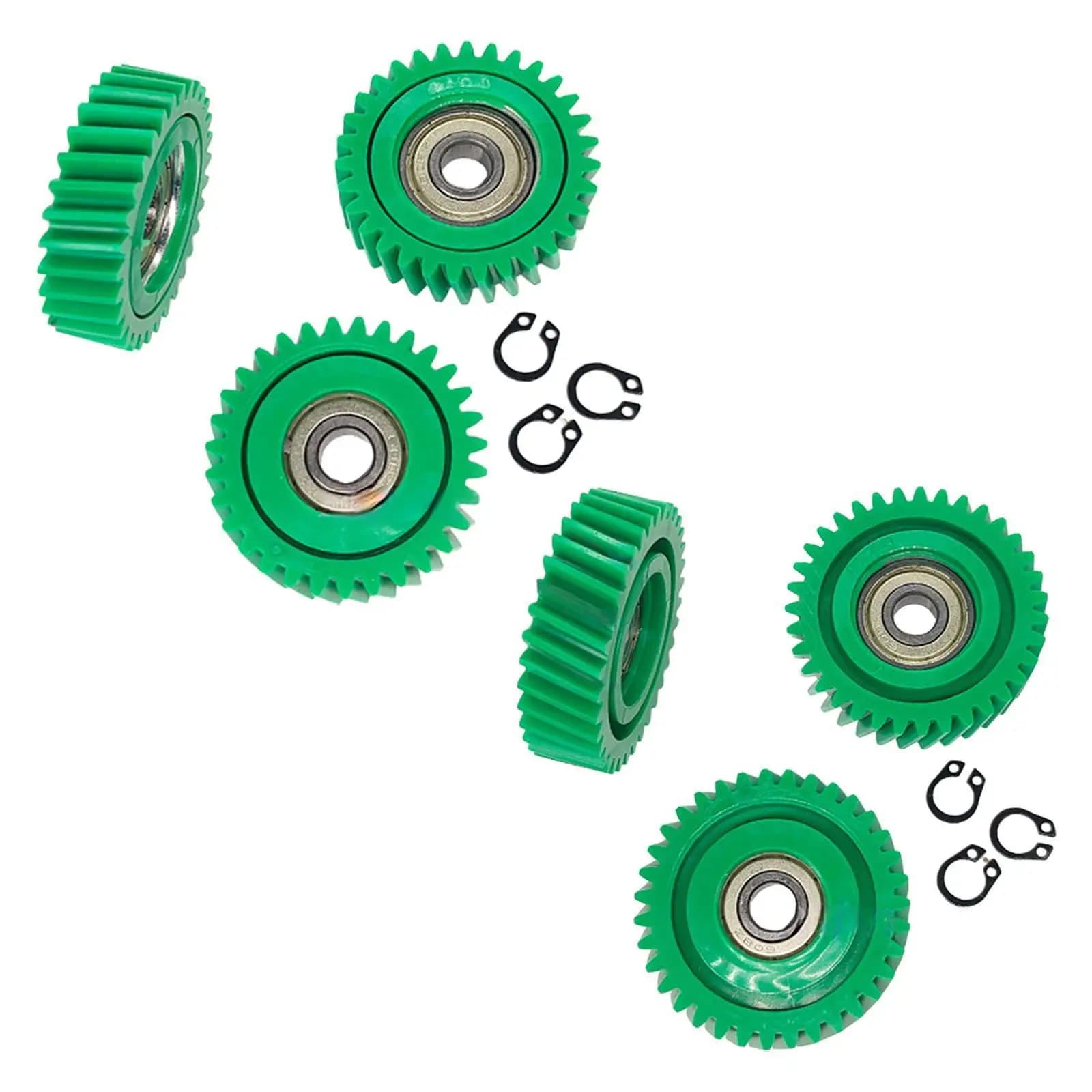 Enhanced Electric Bike Motor Gear Set Nylon Material with Bearing for Efficient E Scooter Replacement Part