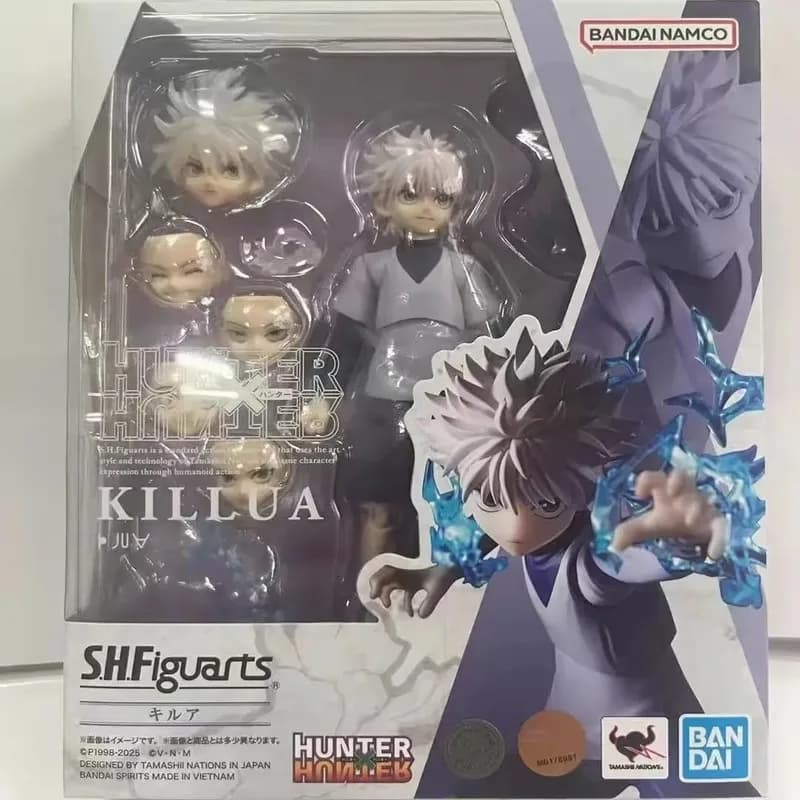 In Magazzino Shf Figuarts Shf Hunter X Hunter Killua Zoldyck Gon Anime Action Figure Modello Finito Ornamenti Collezione Regalo Giocattoli