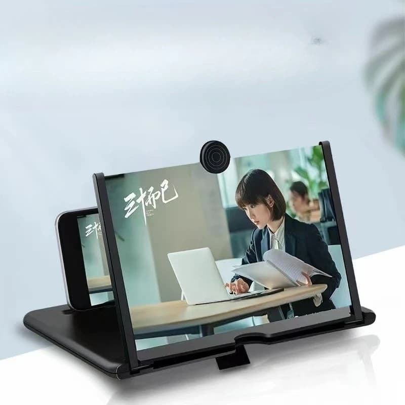 10/12 pollici per tutti gli smartphone Lente d'ingrandimento per schermo HD Amplificatore Supporto per telefono Amplificatore per schermo Amplificatore video Schermo Proiettore per telefono